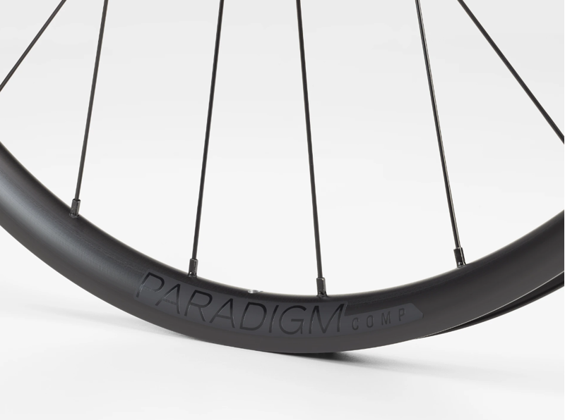 Bontrager Paradigm Comp TLR Disc 700c Rear Road Wheel in Black-2